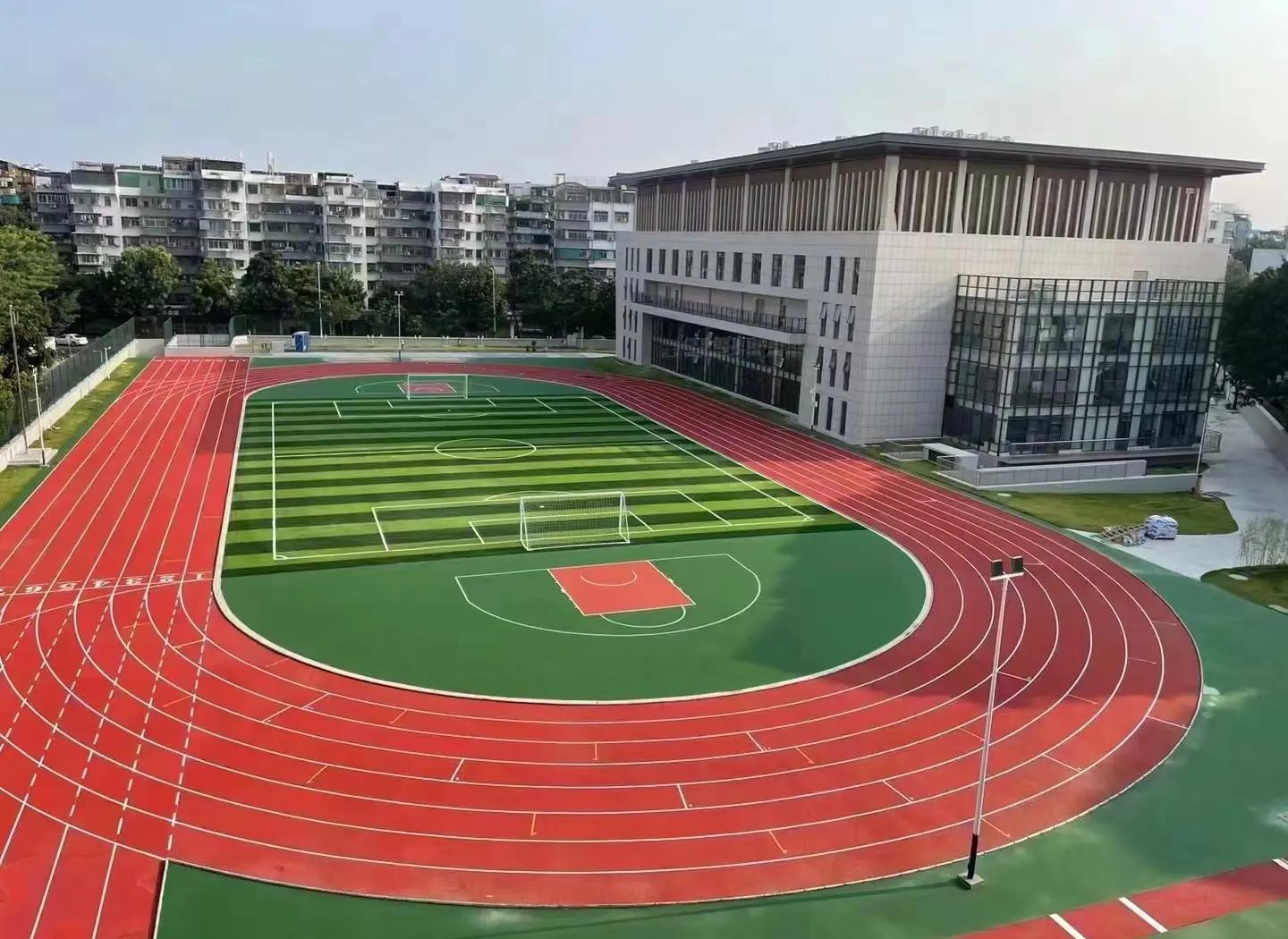 东方市篮球场塑胶篮球场 - 厂家